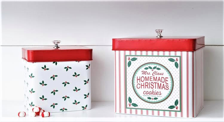 Mrs Claus Christmas Containers