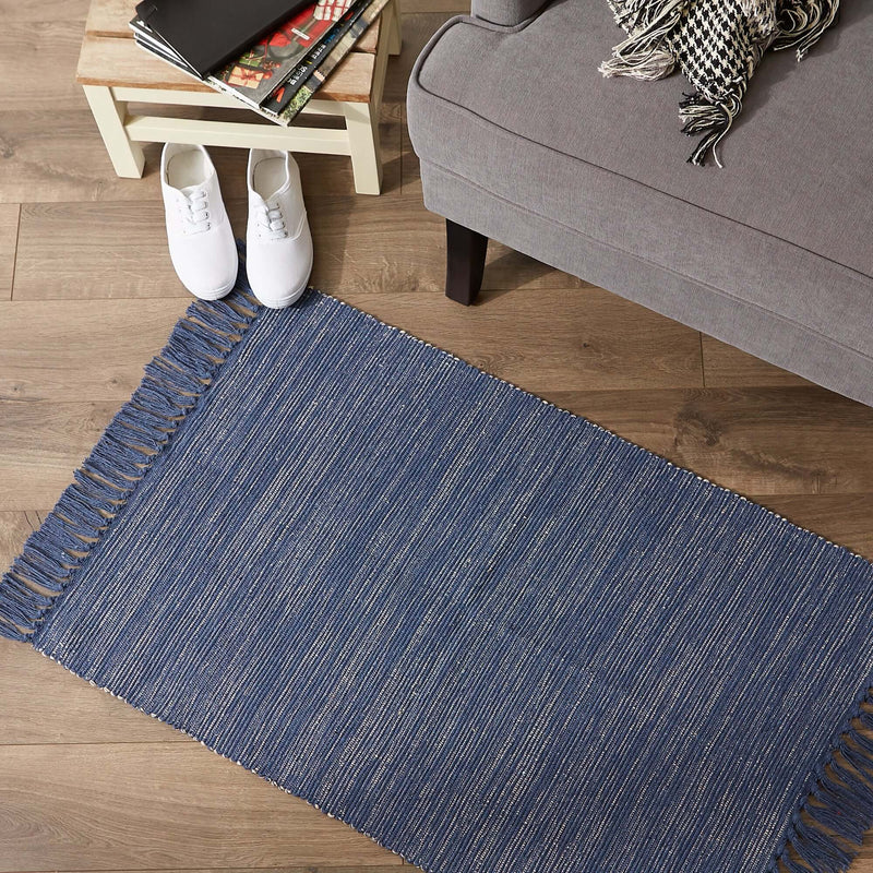 Two Tone Ribbed Rug