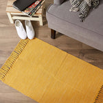 Two Tone Ribbed Rug