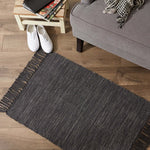 Two Tone Ribbed Rug