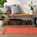 Two Tone Ribbed Rug