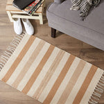 Combo Stripe Hand-Loomed Rug