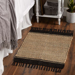 Natural Jute Stripes Hand-Loomed Rug