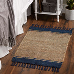 Natural Jute Stripes Hand-Loomed Rug