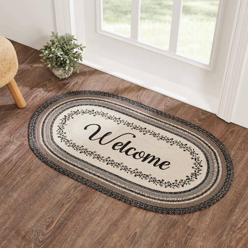 Floral Vine Jute Rug Collection