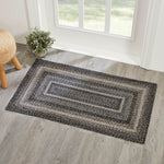 Sawyer Mill Black & White Jute Rug Collection