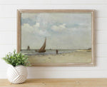 Vintage Coast Framed Print