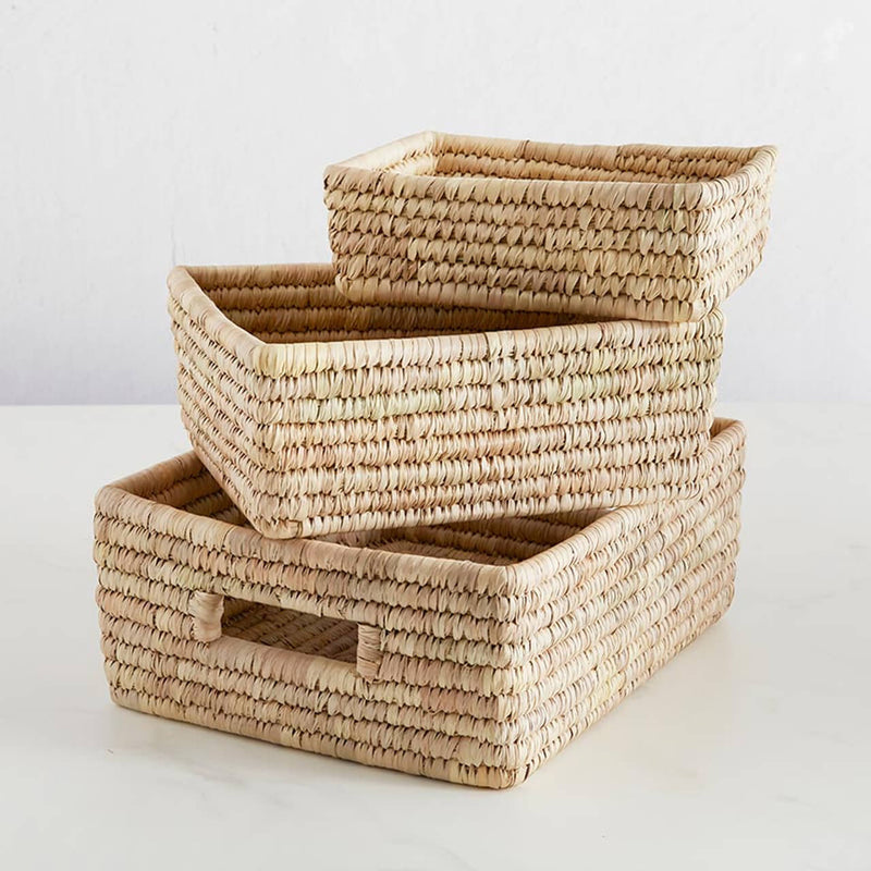 Rectangle Mini Baskets Set