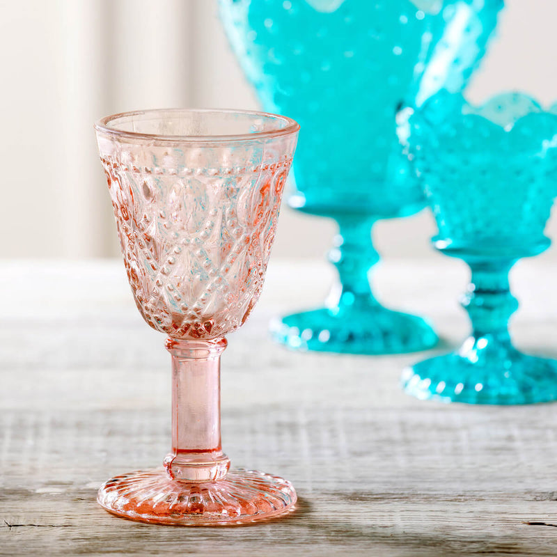 Pressed Glass Votive Holder