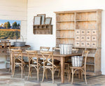 Old General Store Wooden Display Hutch