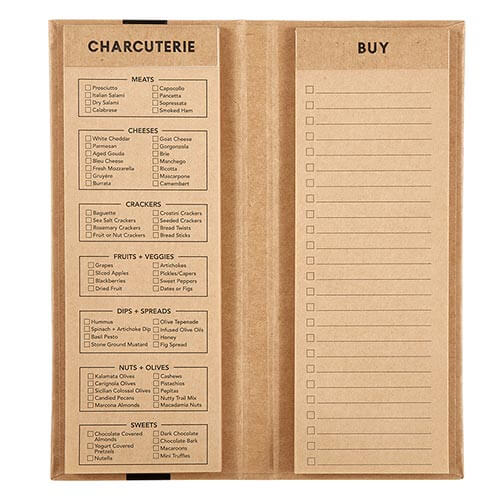 Charcuterie List Pad