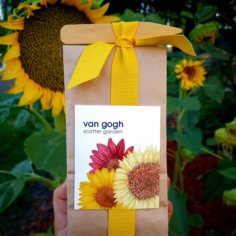 Van Gogh Sunflowers - Scatter Garden