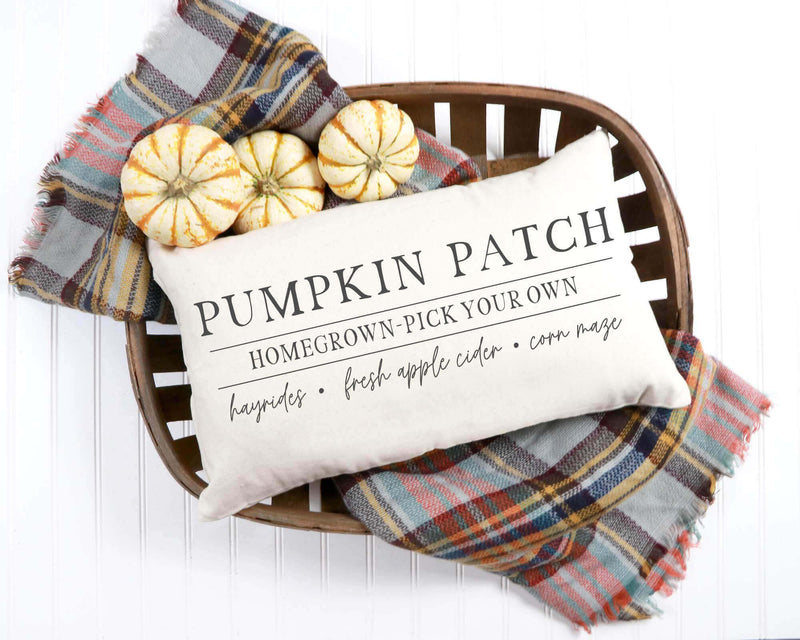 Pumpkin Patch Pillow Cover