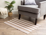 Cabana Stripe Recycled Yarn Rug Welcome Home By DII