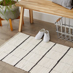 Farmhouse Check Rug Welcome Home By DII