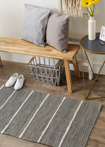 Farmhouse Check Rug Welcome Home By DII