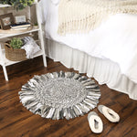 Round Rag Rug Welcome Home By DII