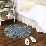 Round Rag Rug Welcome Home By DII