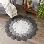 Jute Braided Rug Welcome Home By DII