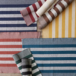 Cabana Stripe Recycled Yarn Rug Welcome Home By DII