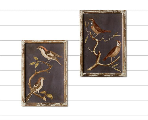 Framed Birds On A Branch Prints Audrey's