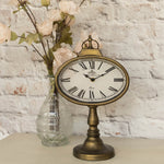 Antique Gold Tabletop Clock