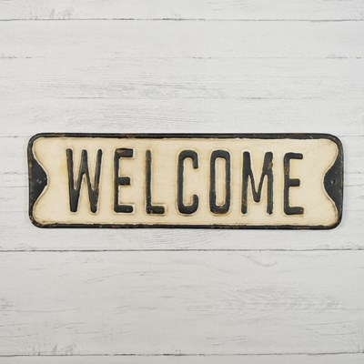 Welcome Street Sign Pd Home & Garden