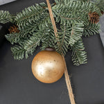 Champagne Kugel Ornament